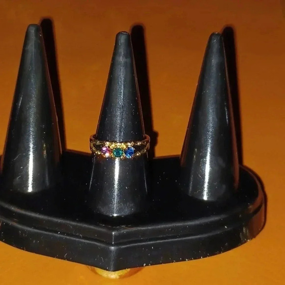 💙🌹Gold-plated Mother's ring. yellow - Picture 9 of 10